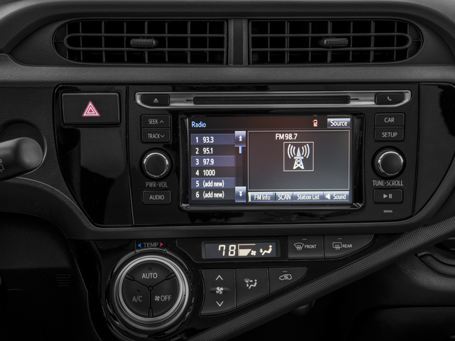 2016 Toyota PRIUS C 2WD 5DR HB ONE