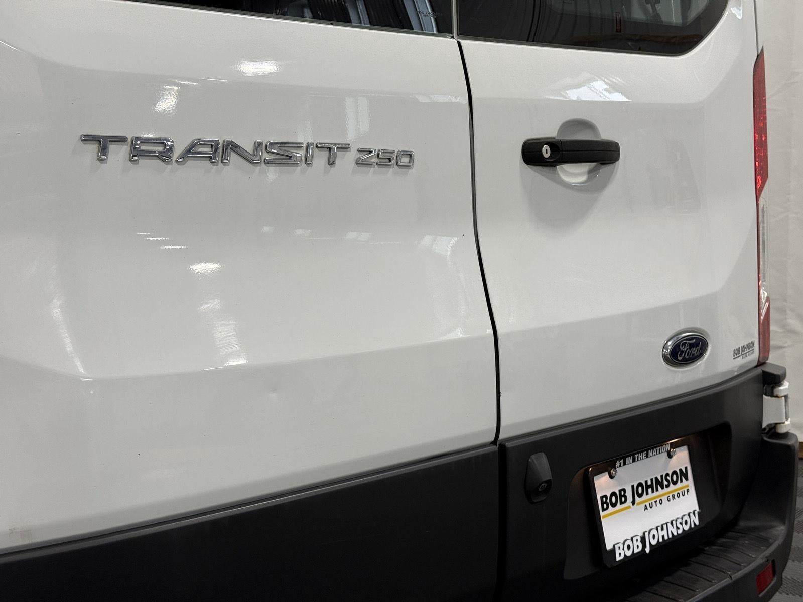 2018 Ford Transit Van T-250 130 Low Rf 9000 GVWR Swing-Out RH Dr