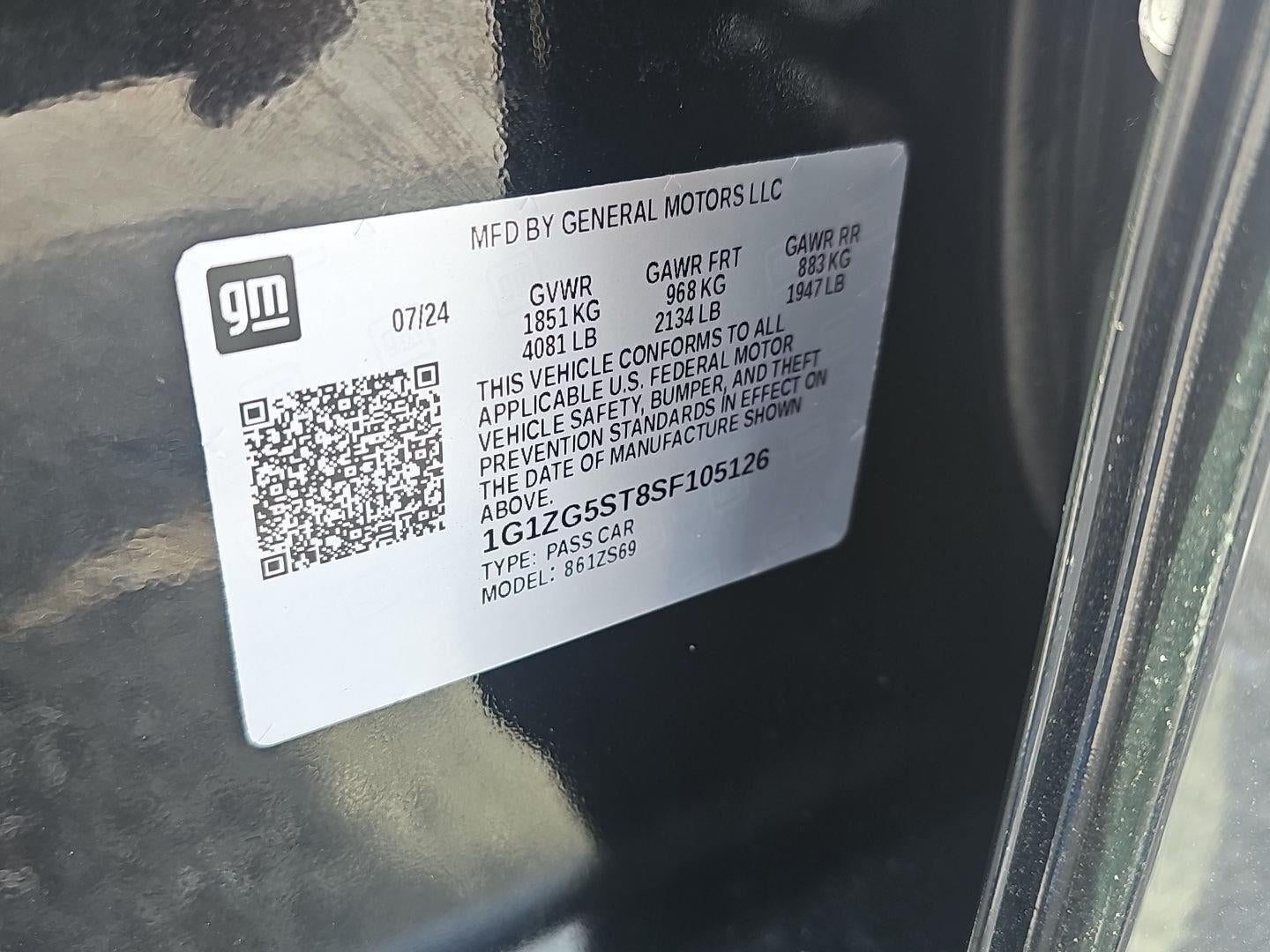 2025 Chevrolet Malibu RS