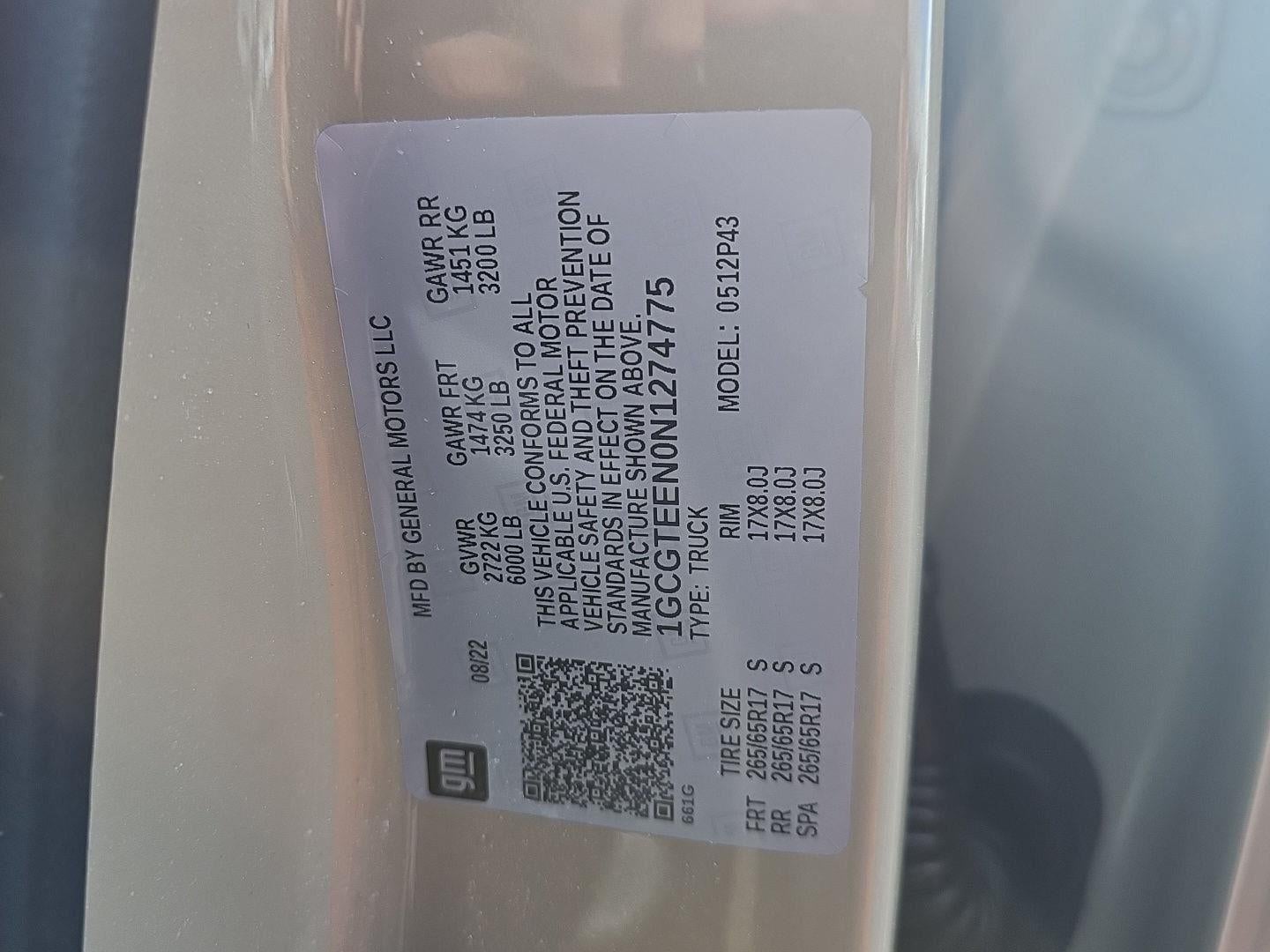 2022 Chevrolet Colorado 4WD ZR2