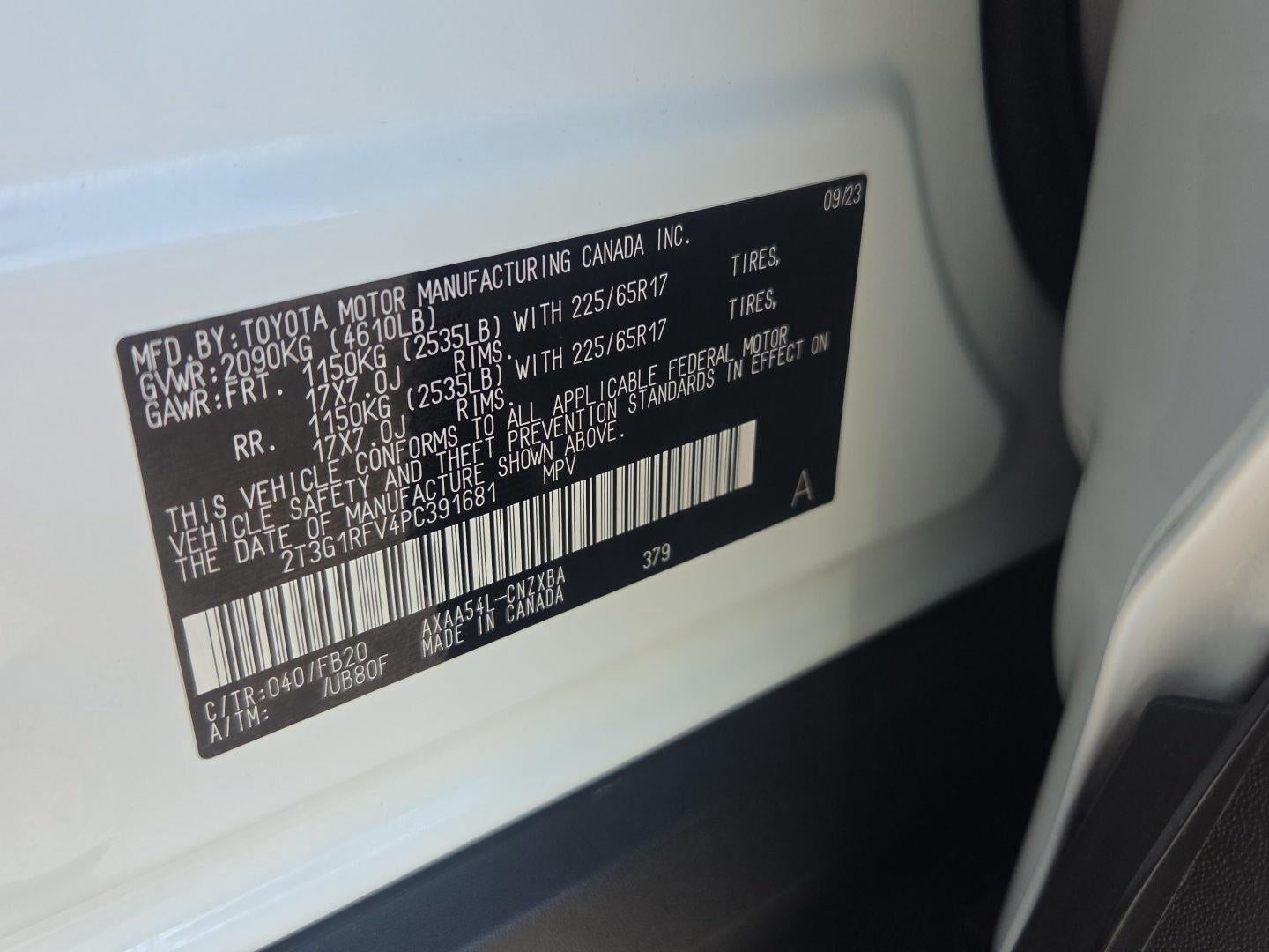 2023 Toyota RAV4 LE