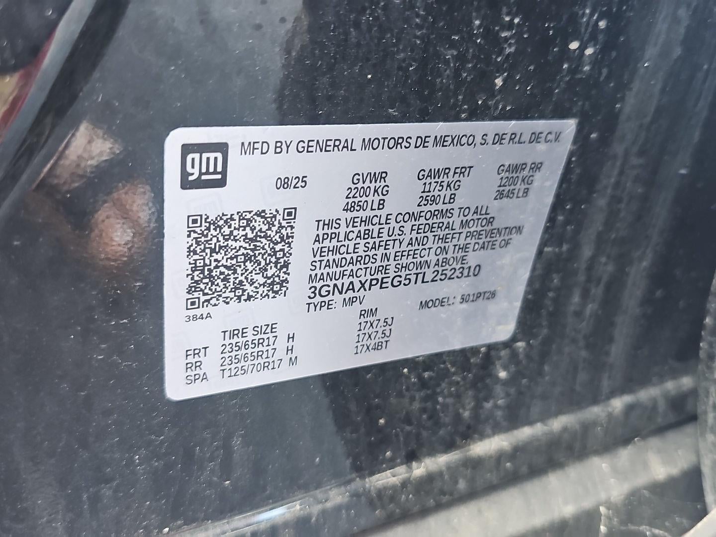 2026 Chevrolet Equinox AWD LT