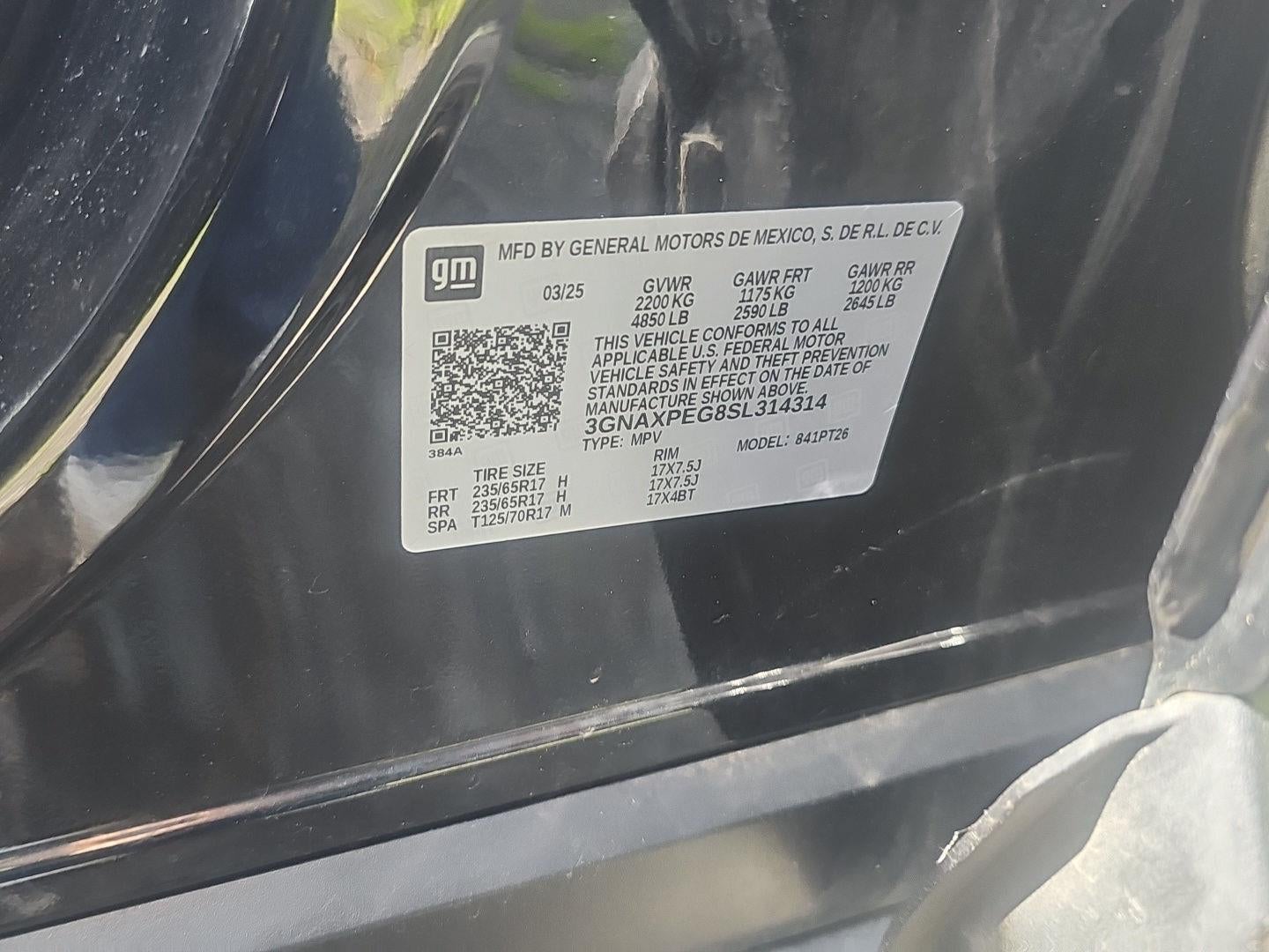 2025 Chevrolet Equinox AWD LT