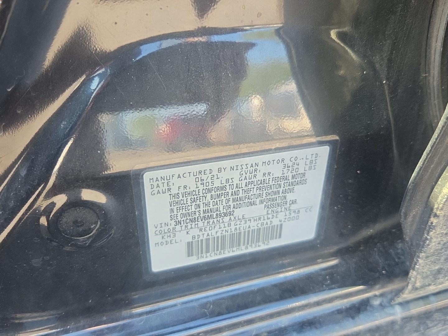 2021 Nissan Versa SV