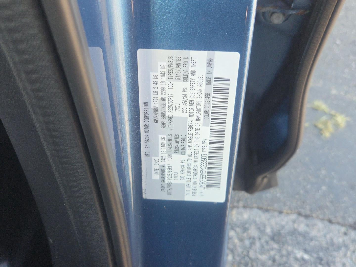 2021 Mazda Mazda Cx-5 Sport