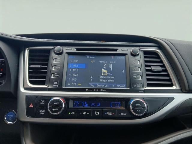 2017 Toyota HIGHLANDER HYBRD Limited Platinum