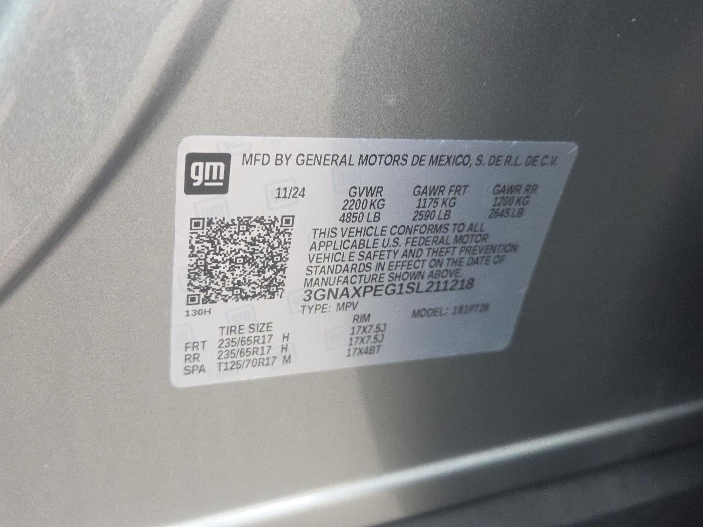 2025 Chevrolet Equinox LT