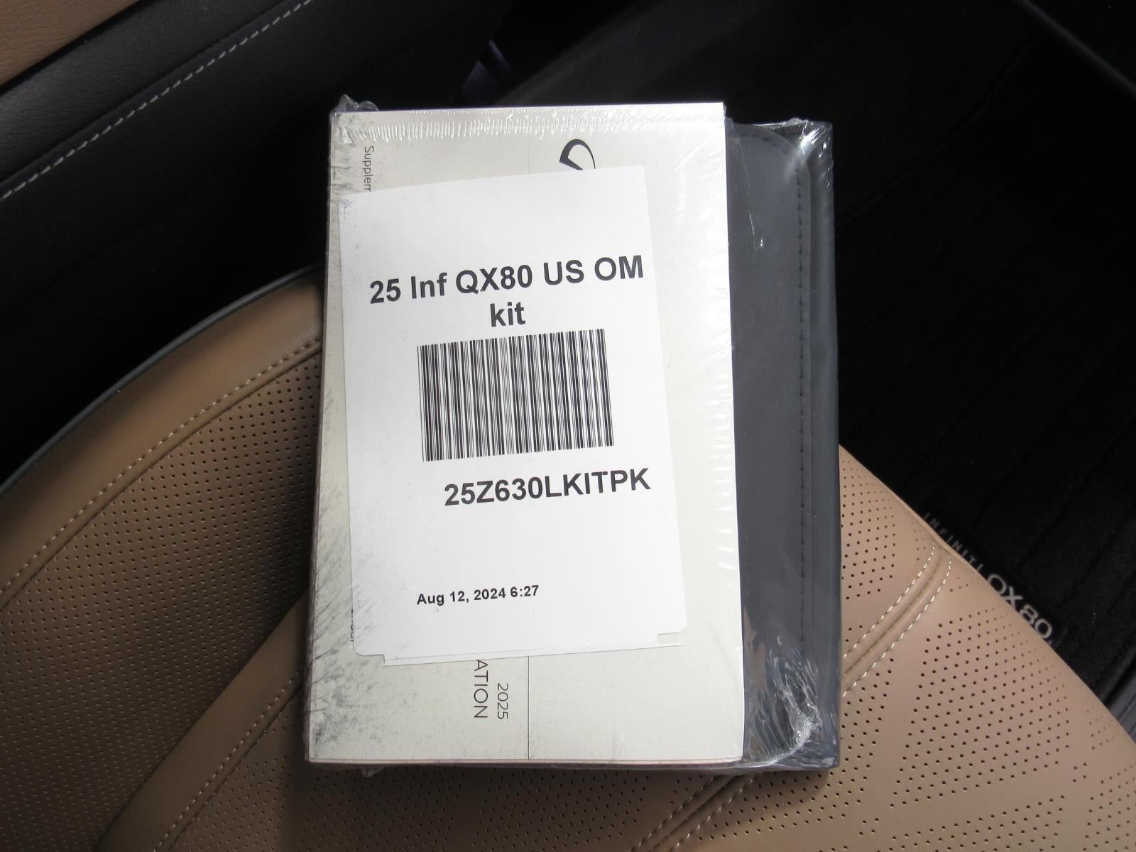 2025 INFINITI QX80 SENSORY