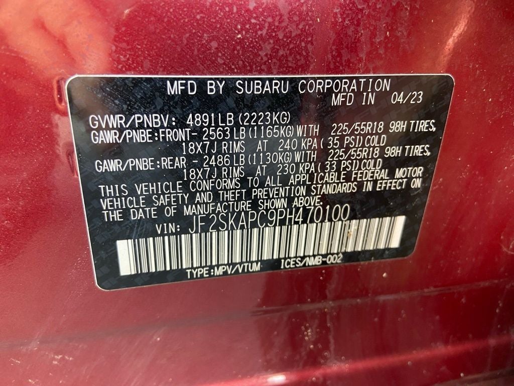 2023 Subaru Forester Limited