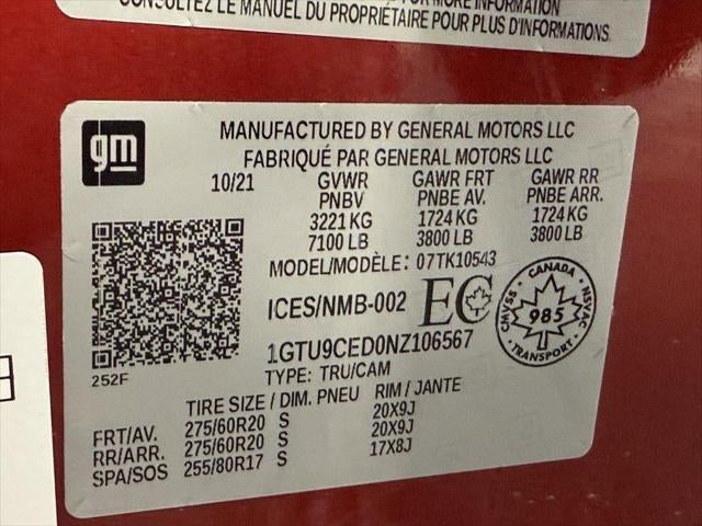 2022 GMC Sierra 1500 Limited Elevation